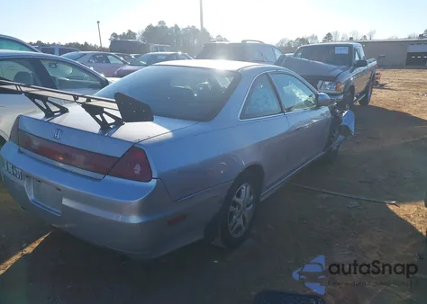 2002 Honda Accord 3.0 Ex из США, поврежденный, VIN 1HGCG225X2A005590